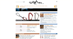 Desktop Screenshot of climbandmore.com